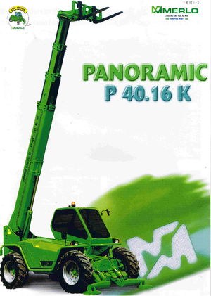 Teleskopik yükleyiciler Merlo P 40.16 K