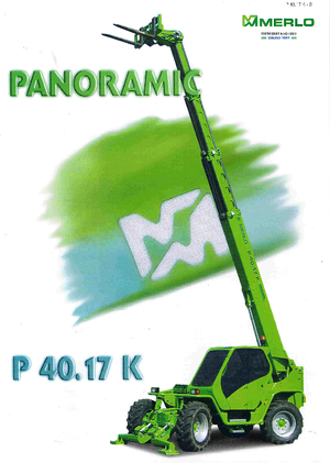 Teleskopik yükleyiciler Merlo P 40.17 K