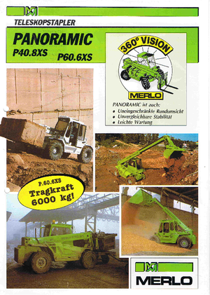 Teleskopik yükleyiciler Merlo P 60.6 XS