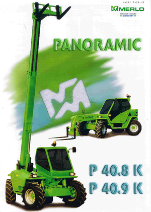 Telehandlers Merlo P 40.9 K