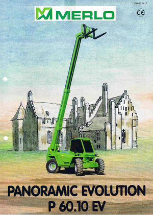 Teleskopik yükleyiciler Merlo P 60.10 EV