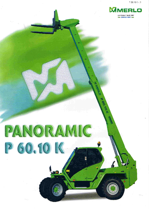 Telehandlers Merlo P 60.10 K