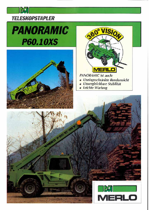 Telehandlers Merlo P 60.10 XS