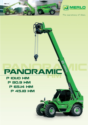 Teleskopik yükleyiciler Merlo Panoramic P 65.14 HM