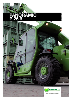 Teleskopik yükleyiciler Merlo Panoramic P 25.6 L
