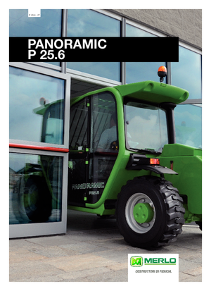 Telehandlers Merlo Panoramic P 25.6