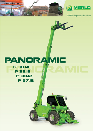 Telehandlers Merlo Panoramic P 38.13