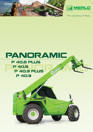 Telehandlers Merlo Panoramic P 40.9 Plus