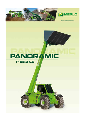 Telehandlers Merlo Panoramic P 55.9 CS