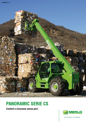 Telehandlers Merlo Panoramic P 75.9 CS
