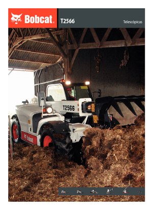 Telehandlers Bobcat T 2566