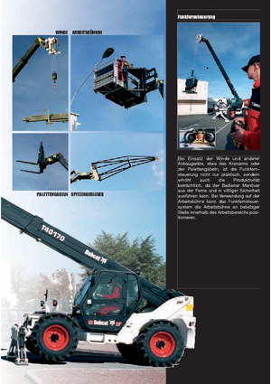 Teleskopik yükleyiciler Bobcat T 40170