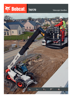 Telehandlers Bobcat T 40170