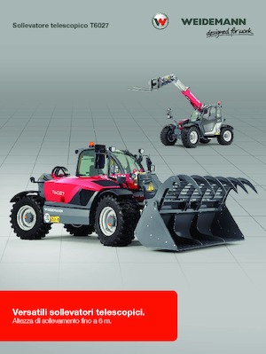Telehandlers Weidemann T6027