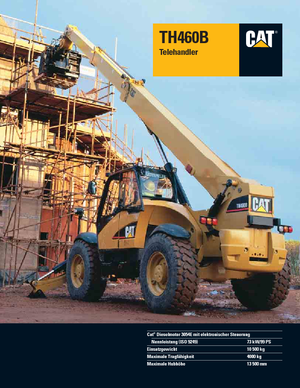 Telehandlers Caterpillar TH 460 B
