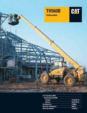 Telehandlers Caterpillar TH 560 B