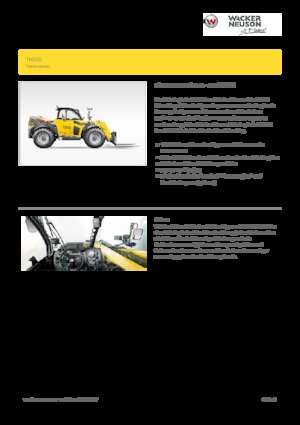 Telehandlers Wacker Neuson TH955