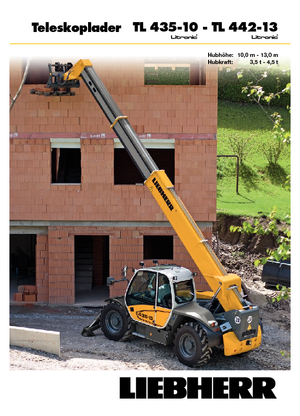 Telehandlers Liebherr TL 442-13