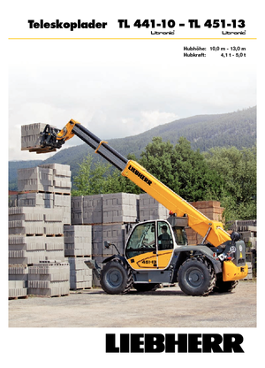 Telehandlers Liebherr TL 451-13