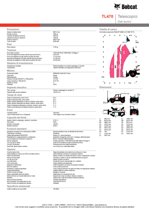 Teleskopik yükleyiciler Bobcat TL 470