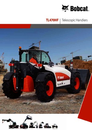 Telehandlers Bobcat TL470HF Agri