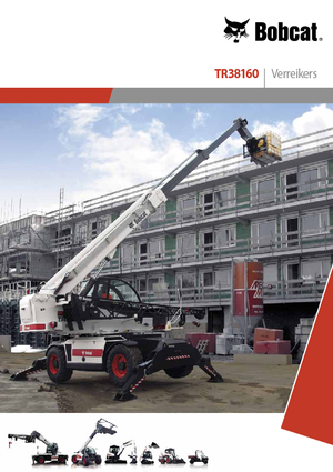 Üst yapılı teleskopik yükleyiciler Bobcat TR38160