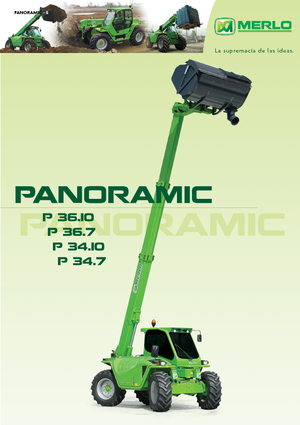 Telehandlers Merlo Panoramic P 36.10