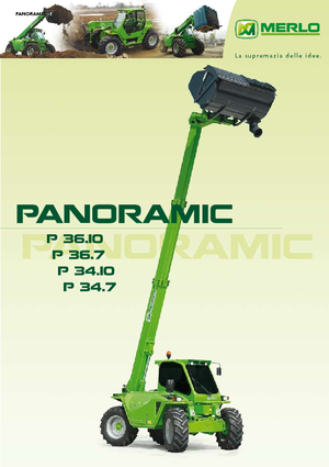 Telehandlers Merlo Panoramic P 36.10