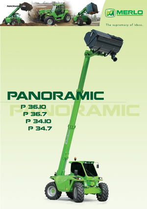 Telehandlers Merlo Panoramic P 36.10
