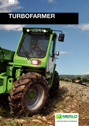 Telehandlers Merlo Turbofarmer P 34.7 Plus