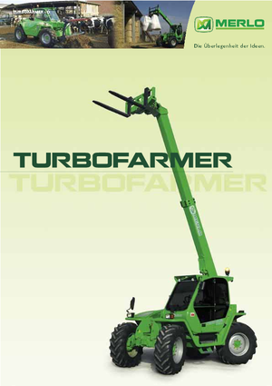 Telehandlers Merlo Turbofarmer P 37.10 Top