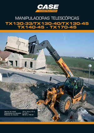 Telehandlers Case TX170-45