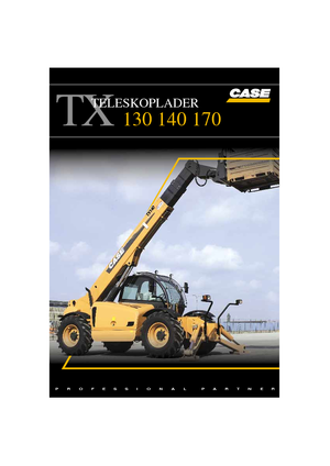 Telehandlers Case TX130-45