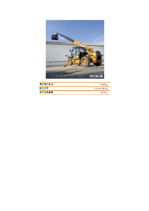 Teleskopik yükleyiciler Case TX130-40