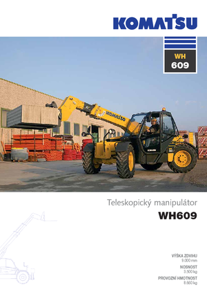 Telehandlers Komatsu WH609