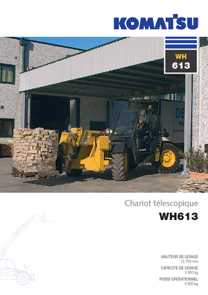 Telehandlers Komatsu WH613