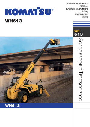 Telehandlers Komatsu WH613