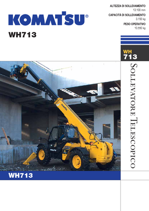 Telehandlers Komatsu WH713