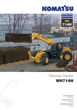 Telehandlers Komatsu WH714H