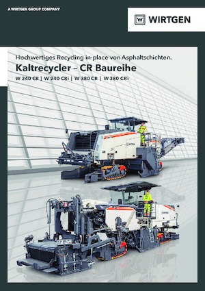 Road Recycling Machines/-Cold Recyclers Wirtgen W 380 CR