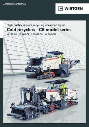 Road Recycling Machines/-Cold Recyclers Wirtgen W 380 CR
