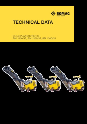 Cold Milling Machines Bomag BM 1000/35