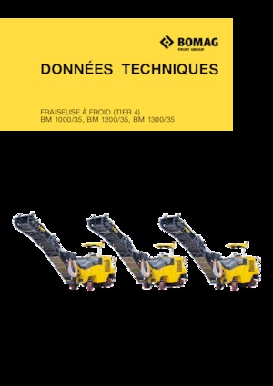 Tracked Asphalt Pavers Bomag BM 1200/35