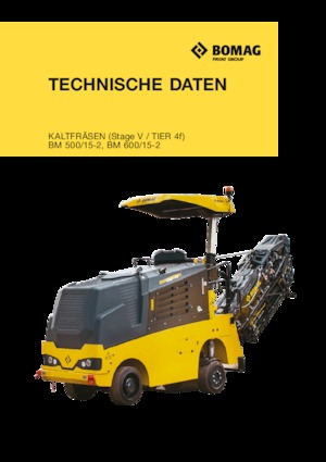 Yol kesiciler Bomag BM 500/15-2