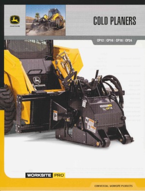 Yol kesiciler John Deere Construction CP18