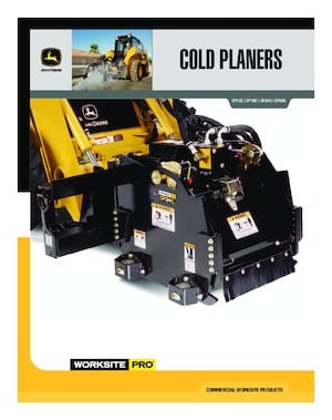 Cold Milling Machines John Deere Construction CP24C