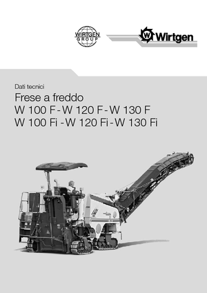 Cold Milling Machines Wirtgen W 100 Fi