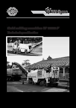 Cold Milling Machines Wirtgen W 1200 F