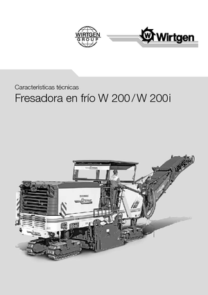 Yol kesiciler Wirtgen W 200 i