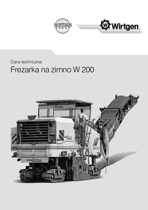 Yol kesiciler Wirtgen W 200